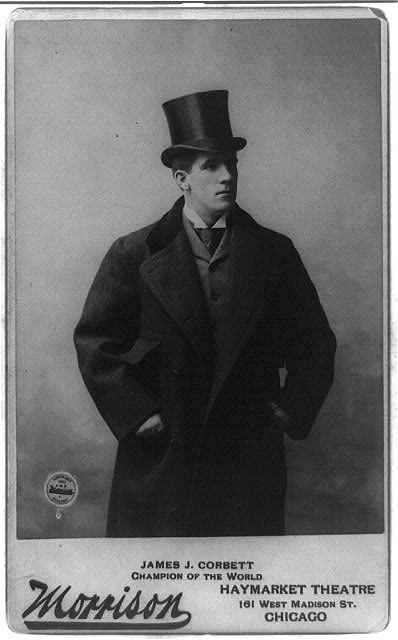 Portrait of James J. Corbett