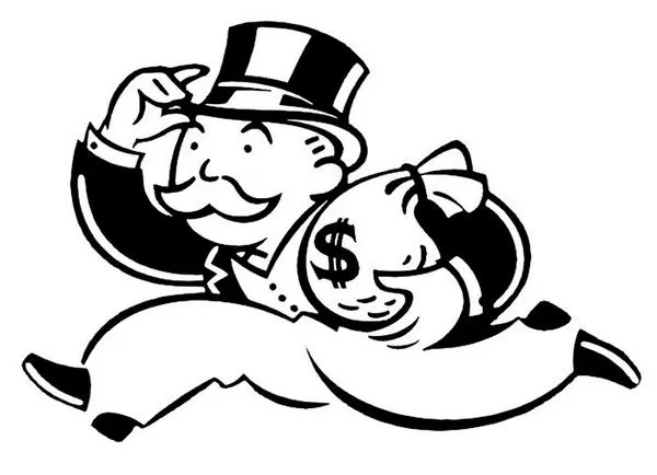 Portrait of Rich Uncle Pennybags